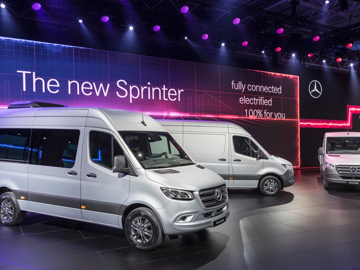 Neuer Sprinter Daimler vernetzt seinen Transporter