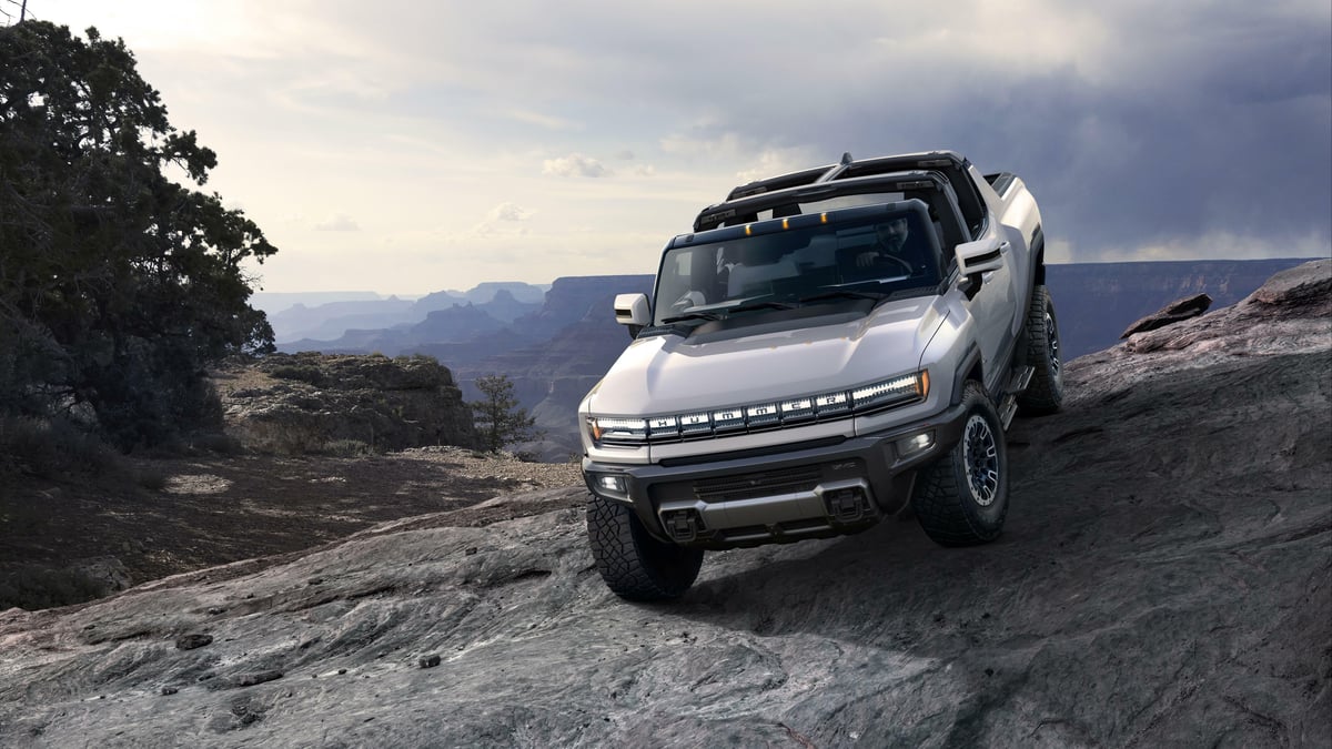 1000 Elektro PS Das bietet der neue E Pickup GMC Hummer EV