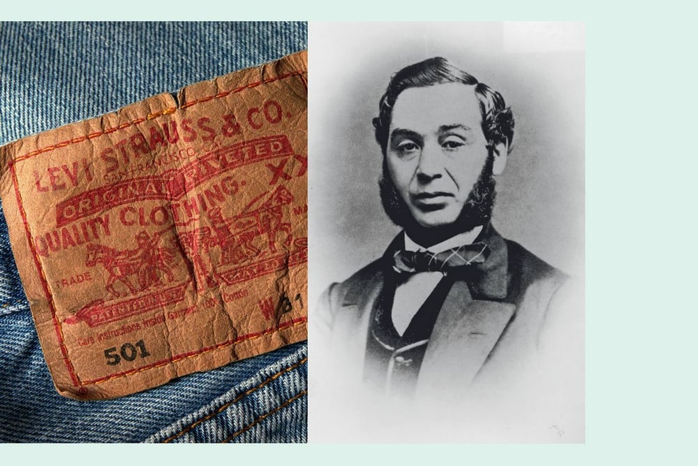 Levi Strauss und die Jeanslegende Levi s Die Karriere einer Niete