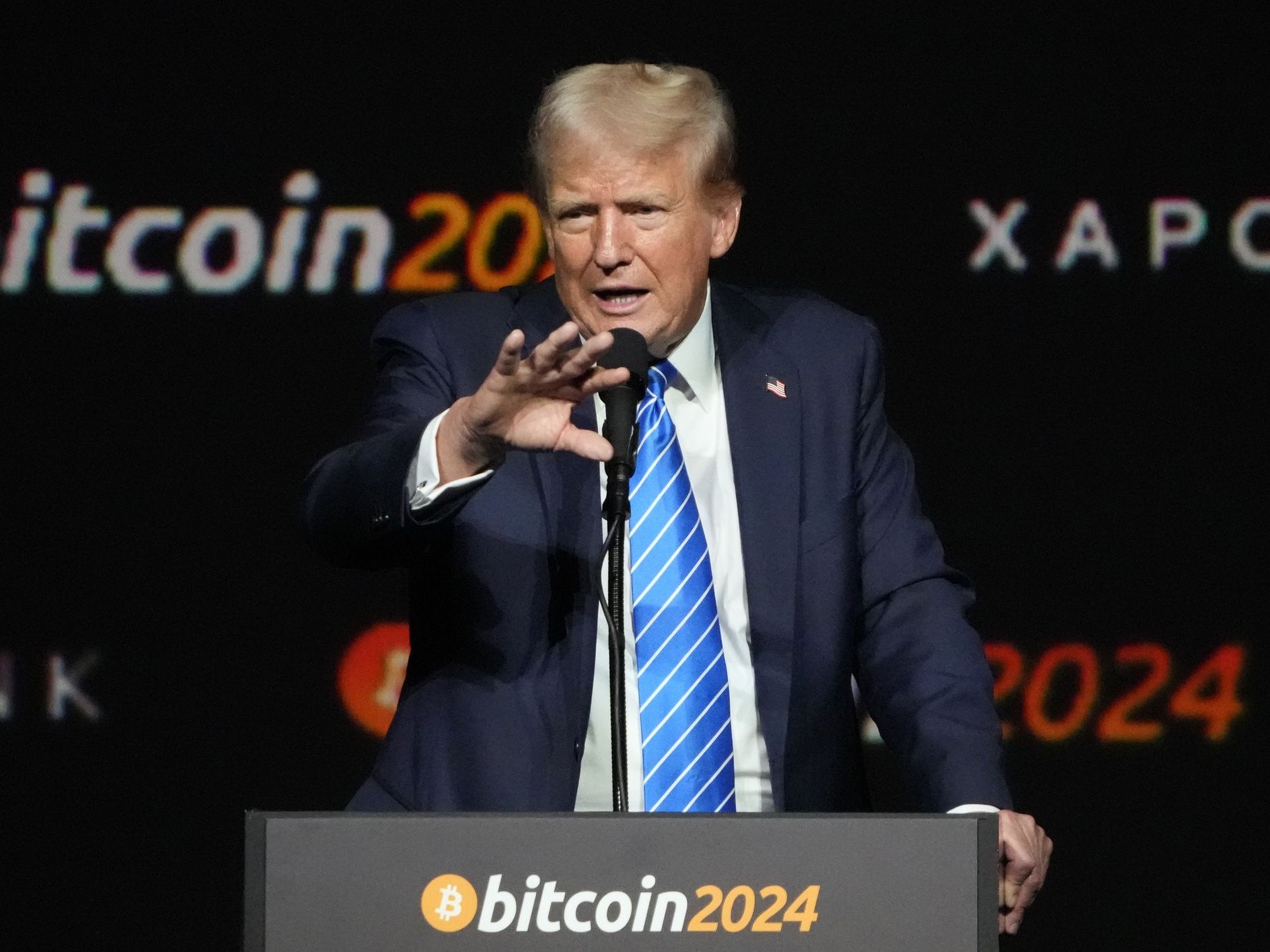 Kryptowährungen: Die Bitcoin-Szene pusht den Trump-Trade