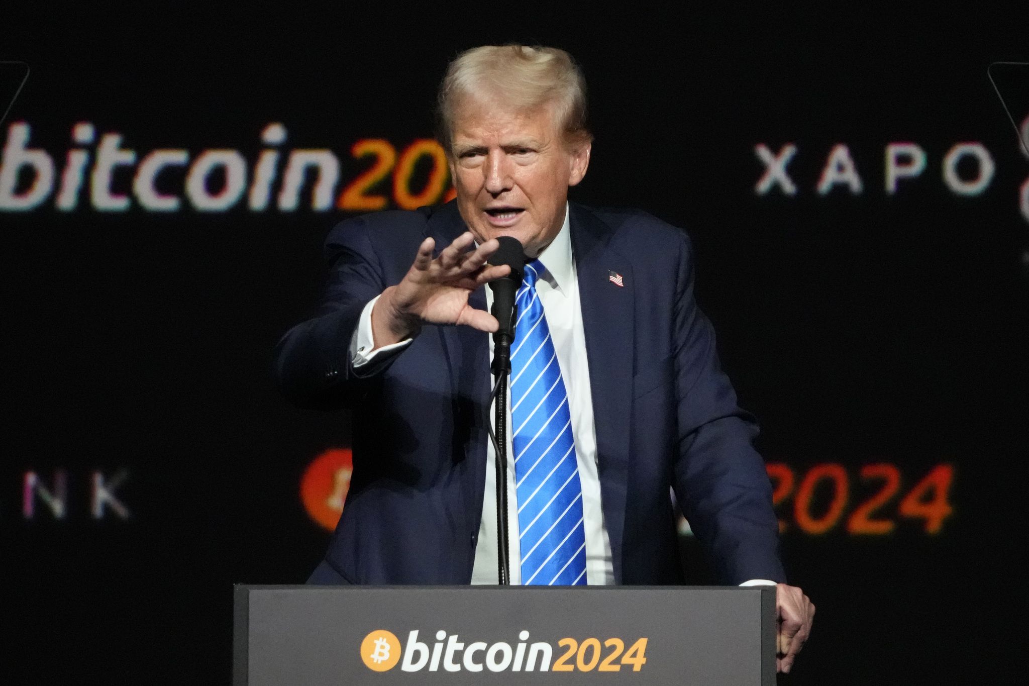 Kryptowährungen: Die Bitcoin-Szene pusht den Trump-Trade