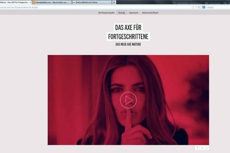 BrandIndex: Der Axe-Effekt: Nur für Männer