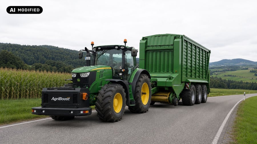 Gamechanger: Ein Akkurucksack ­wertet alte Trecker zu Ackerhybriden auf