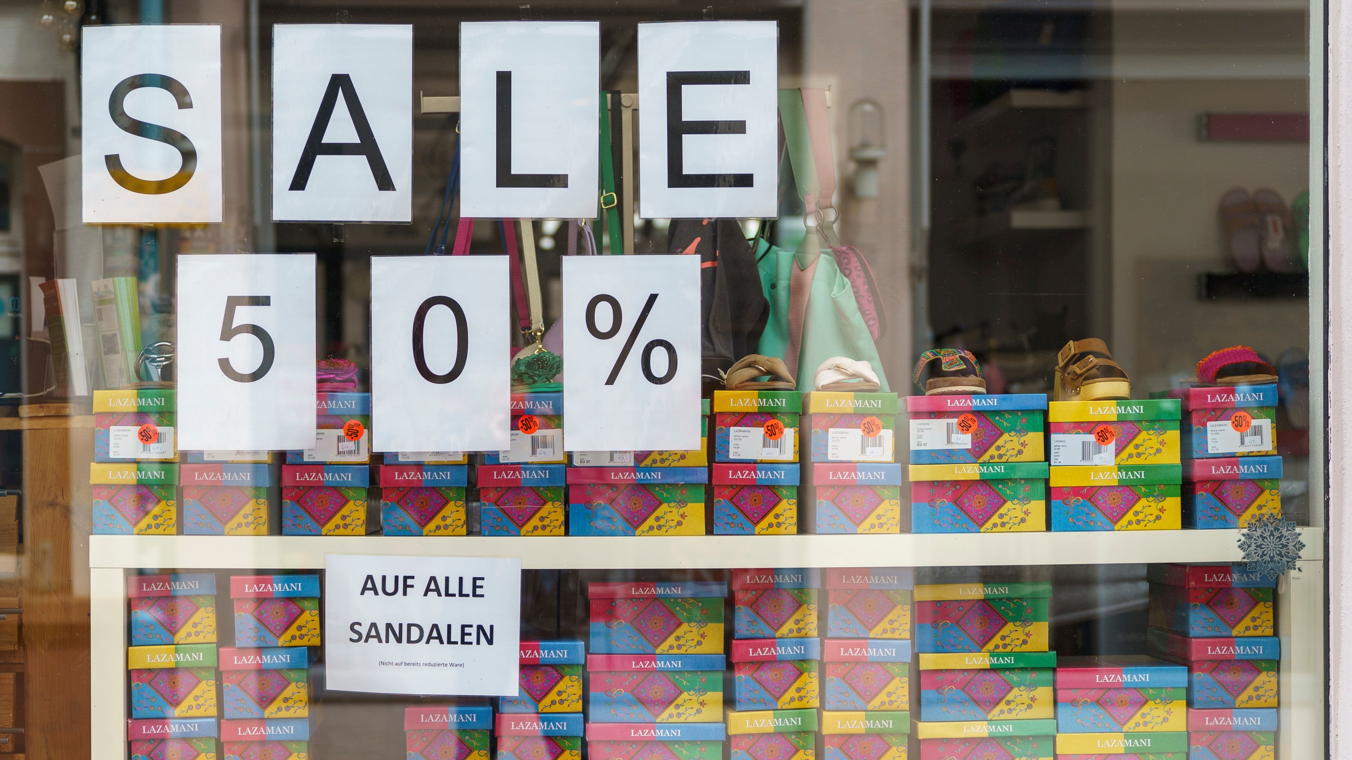 Konsumkrise: Einzelhandel im Euroraum mit Fehlstart ins zweite Halbjahr