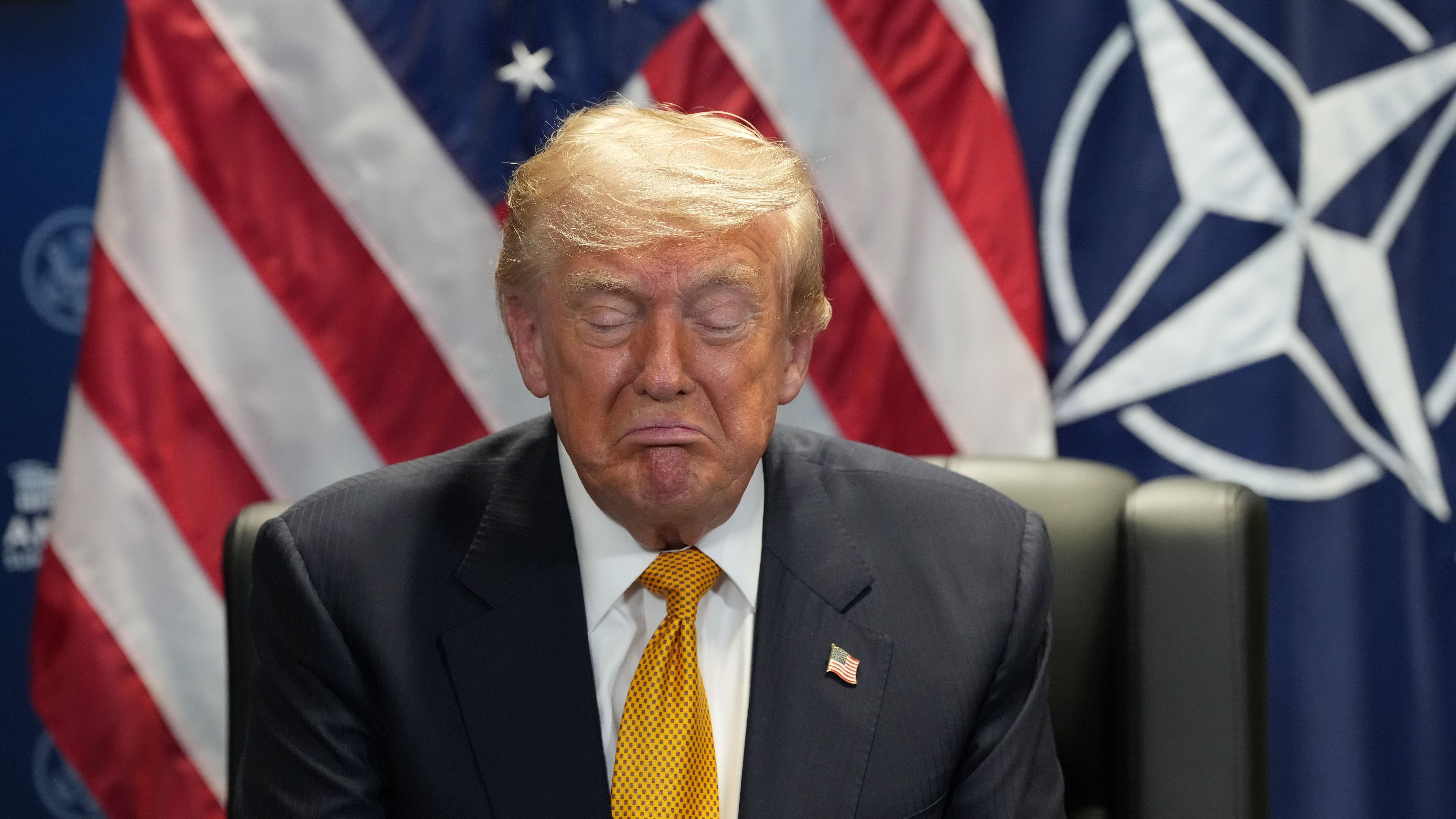 Donald Trump: Die Nato konnte seine Show nicht verhindern