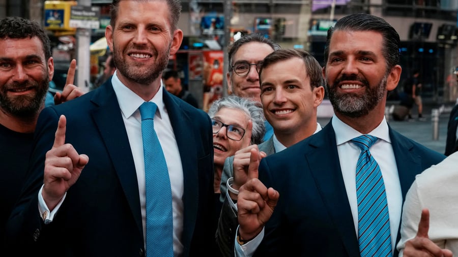 Krypto-Konferenz: Trump-Söhne veranstalten Krypto-Konferenz mit US-Topmanagern