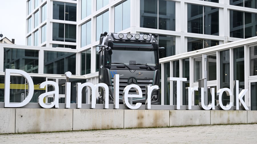 Quartalszahlen: Gewinn von Daimler Truck bricht um 80 Prozent ein