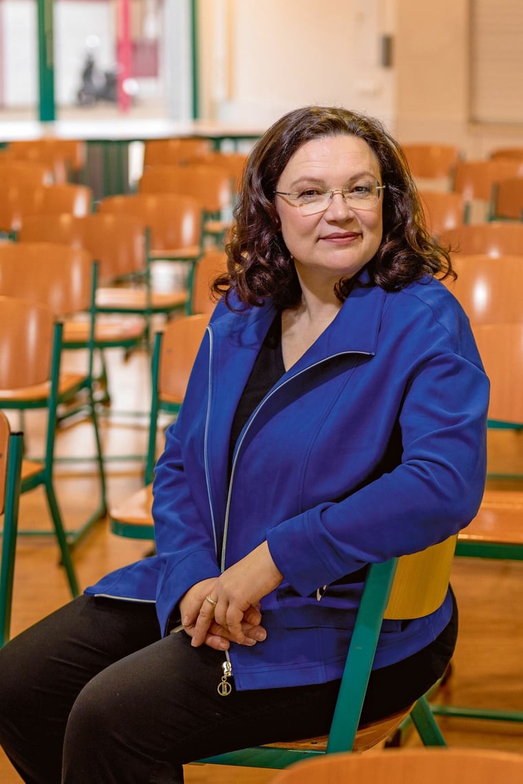 Andrea Nahles im Interview: „Ich will nicht über Schulen jammern“