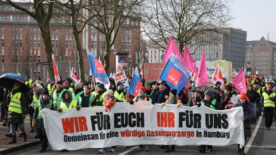 Tarifpolitik: Fünf Grafiken zeigen die Probleme der deutschen Gewerkschaften