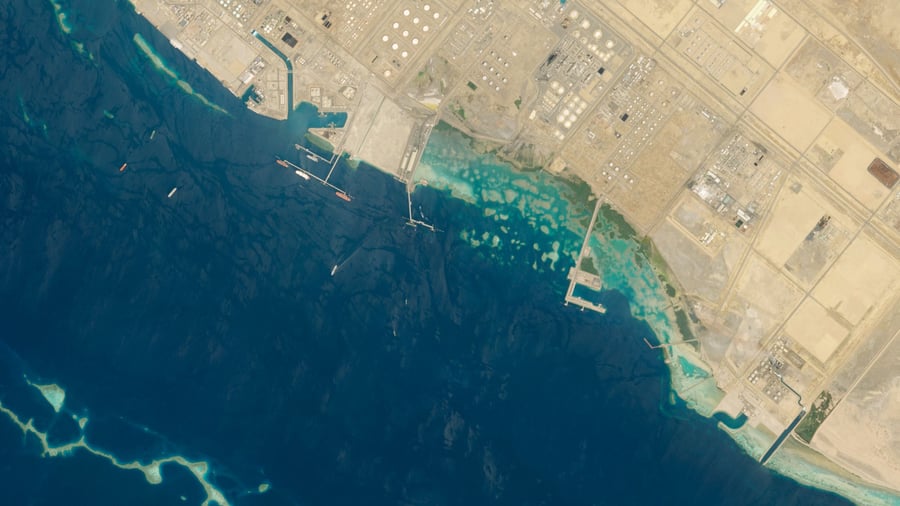 Wirtschaft von oben: Über diese Häfen umgehen die Golfstaaten die Straße von Hormus