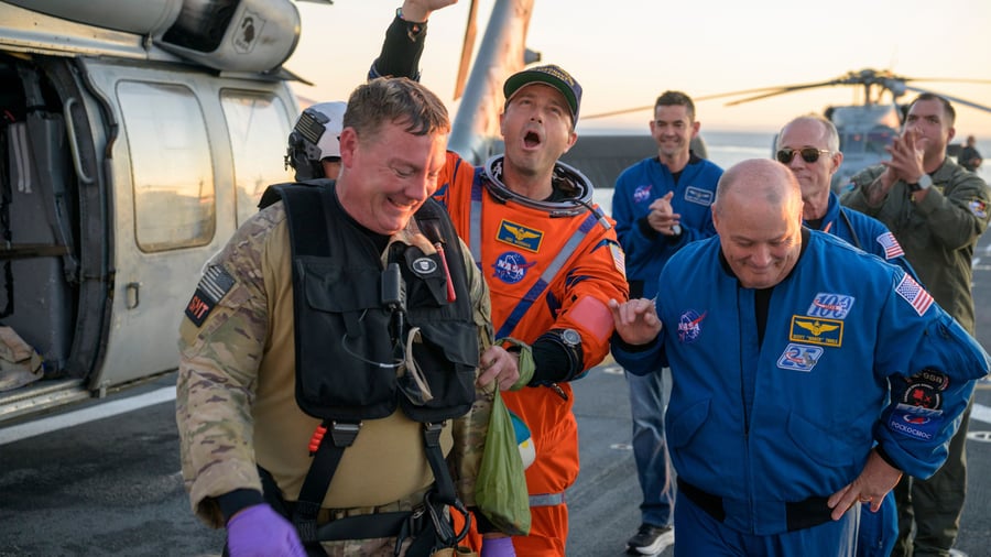 Nach Mondmission: Artemis-Crew „gesund und glücklich“ auf der Erde