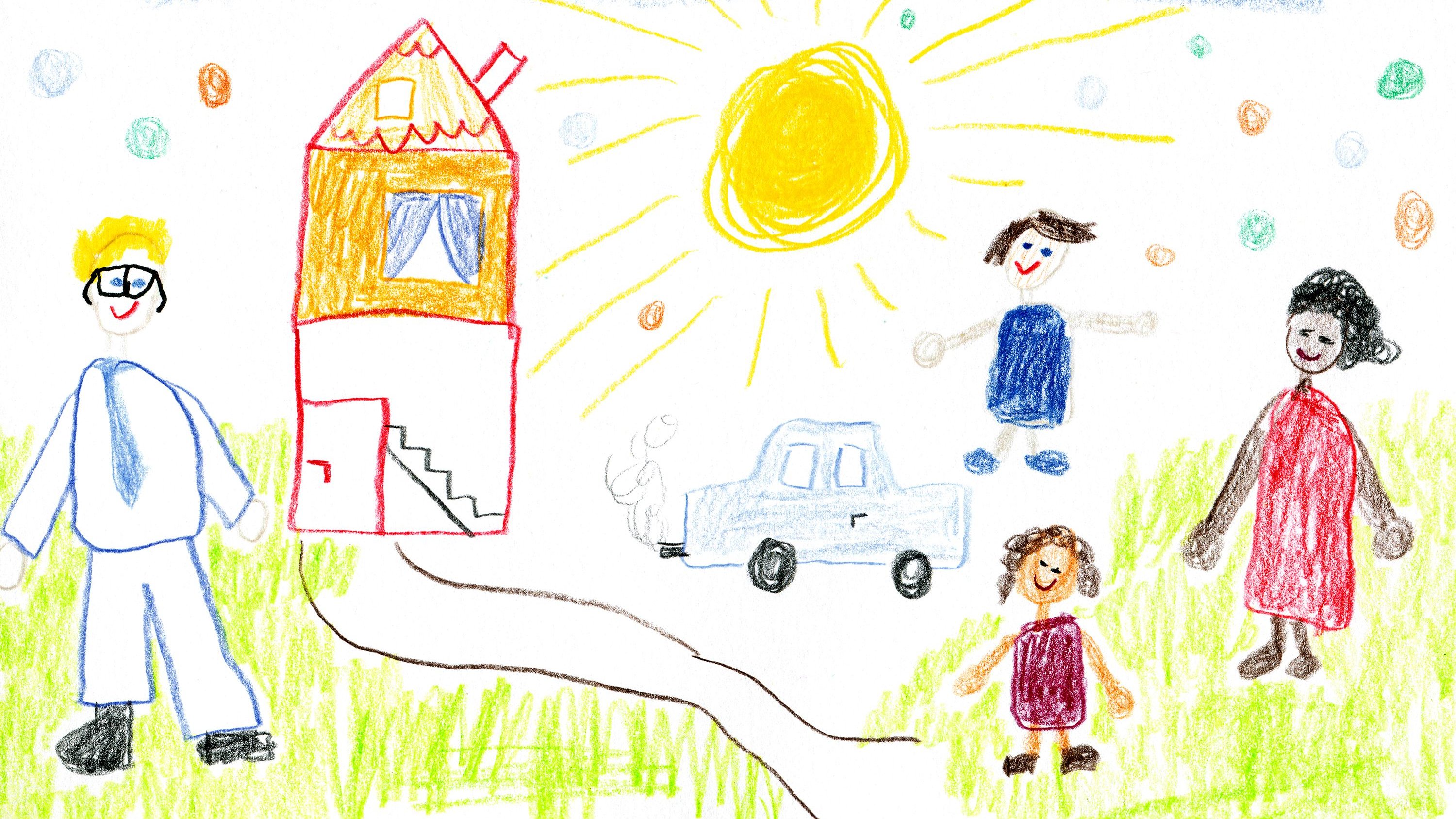 Kreative Wohnungssuche: Wenn Kinderzeichnungen Türen öffnen