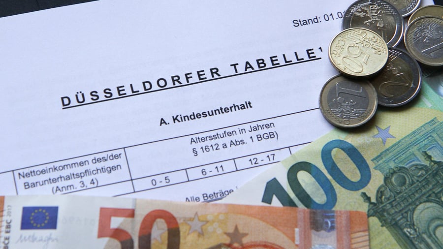 Düsseldorfer Tabelle 2026: Die neuen Werte für den Kindesunterhalt sind bekannt