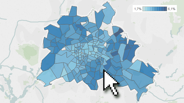 Interaktive Kartengrafiken des Immobilienatlas