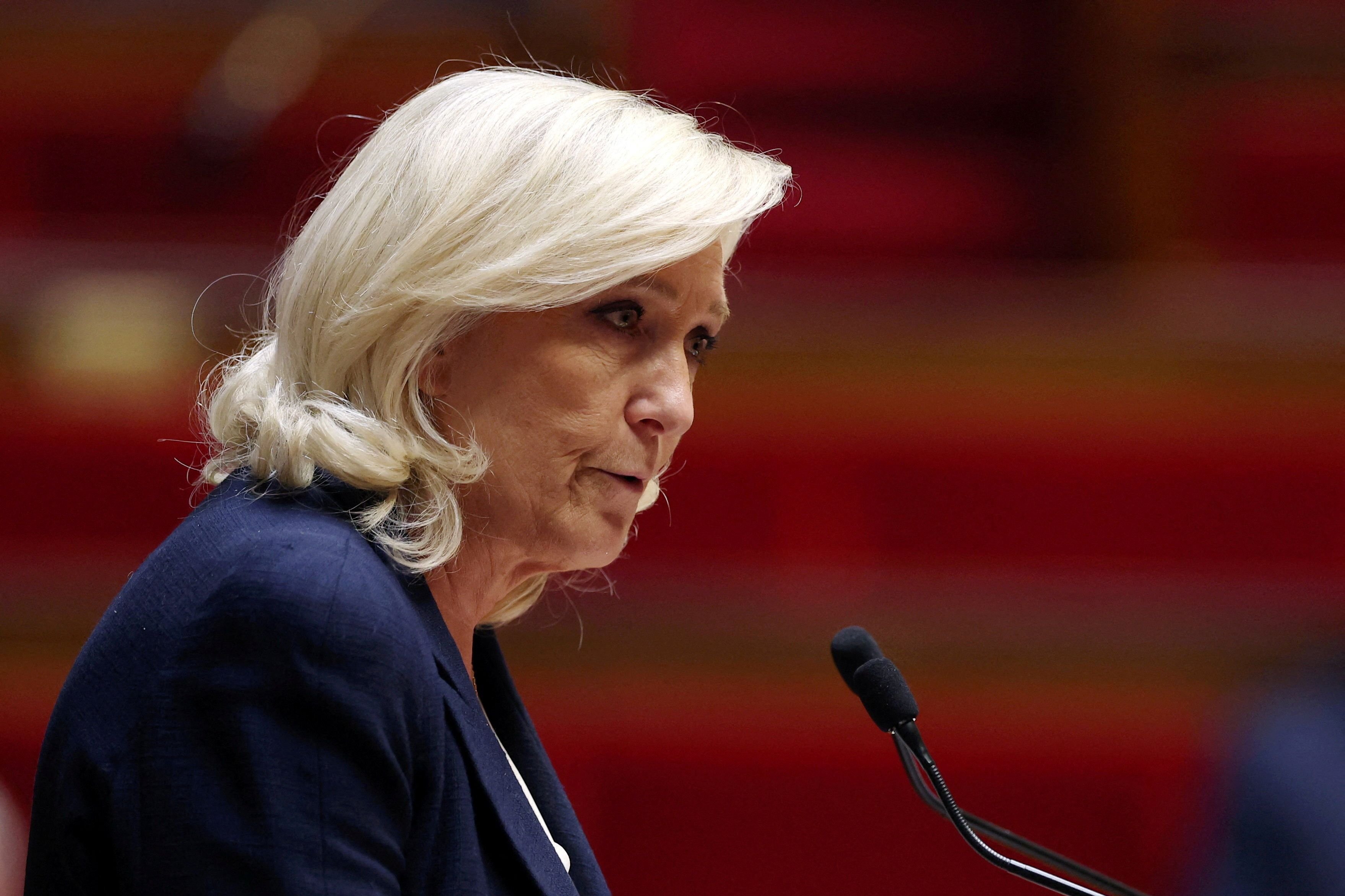 Marine Le Pen: Frankreichs Le Pen geht auf Abstand zu Russland