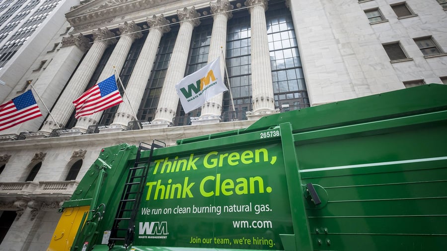 Börsenwoche Aktie Waste Management: Milliarden mit Müll