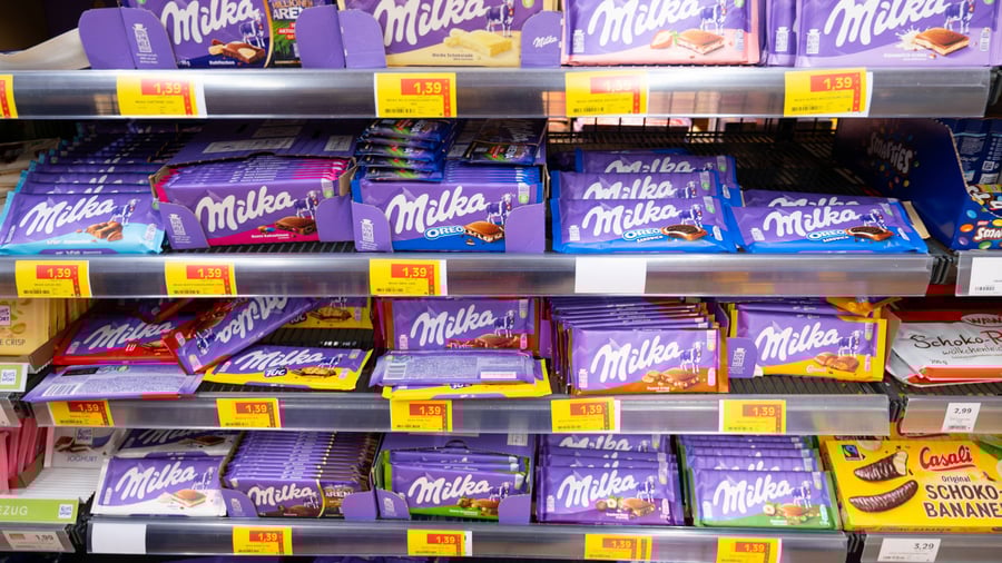 Schokolade: Wie Händler versuchen, den Milka-Absatz anzukurbeln