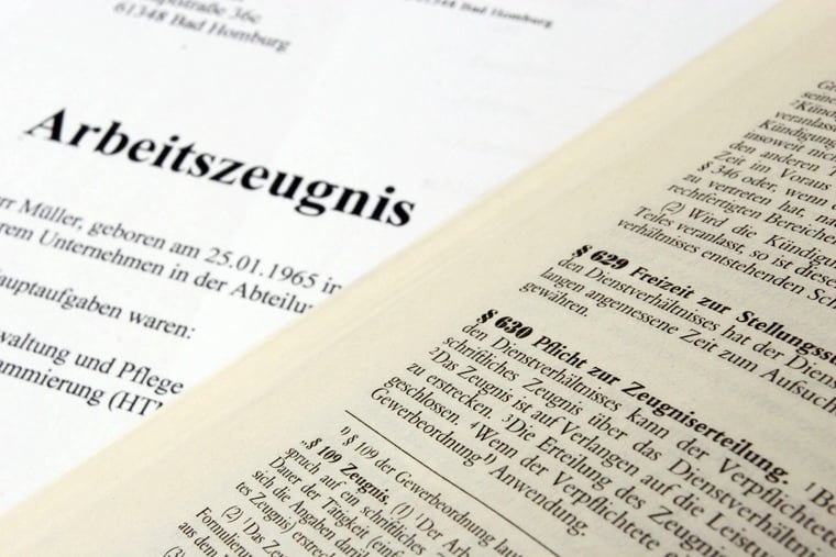 befriedigend arbeitszeugnis Arbeitszeugnis erstellen: Aufbau, Beispiel & Vorlagen main image 0