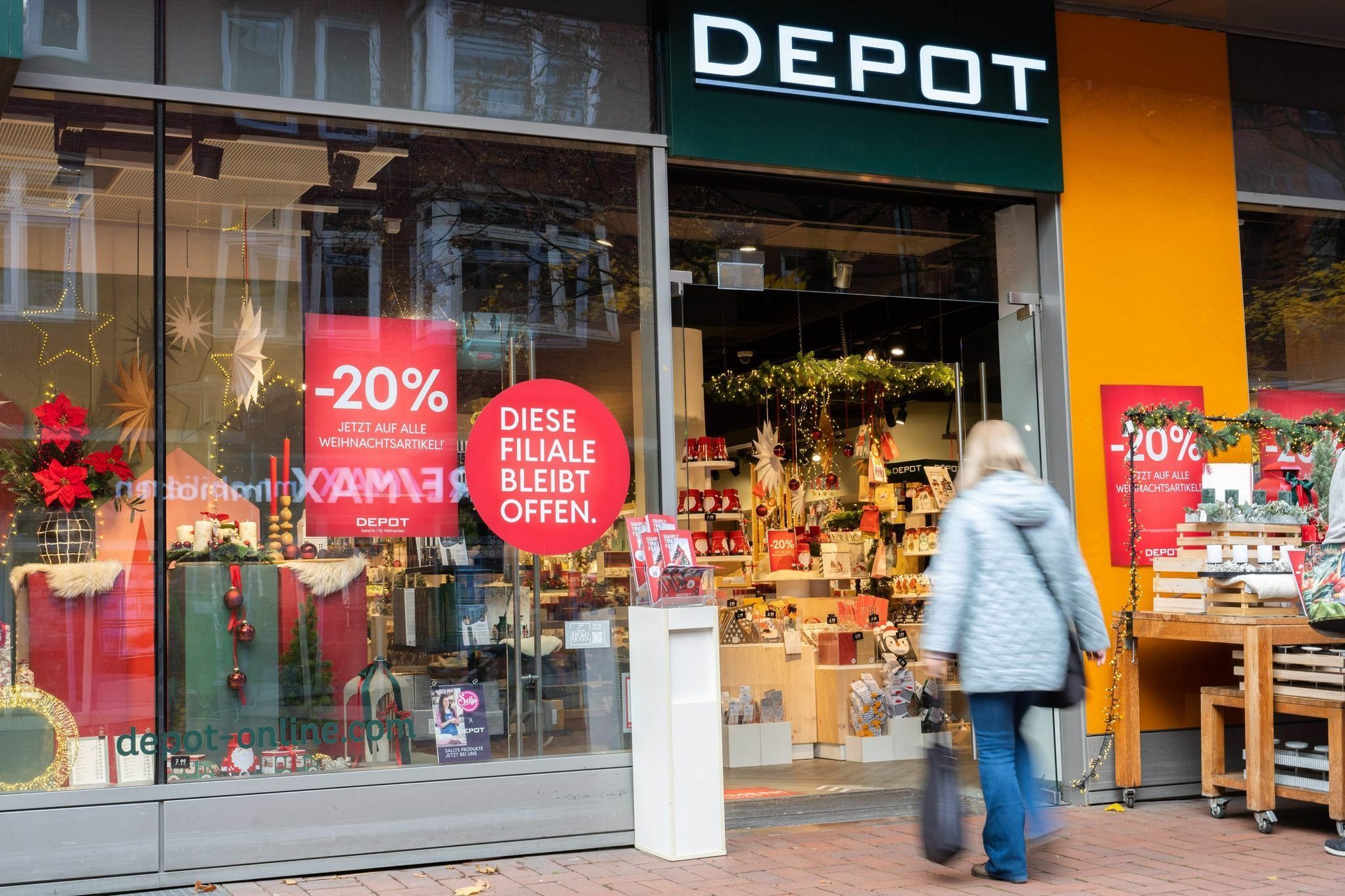 Depot-Insolvenz: Deko-Kette schließt zahlreiche Filialen